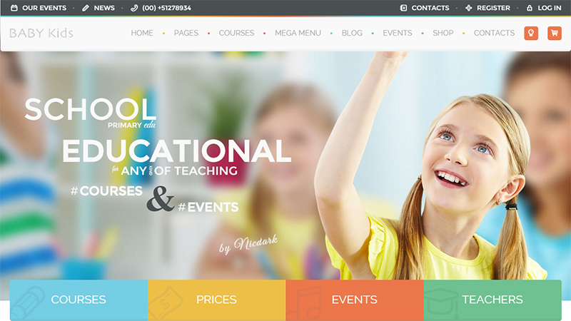 Thiết kế website giáo dục