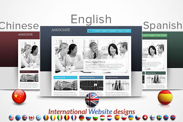 Sử dụng dịch vụ thiết kế website đa ngôn ngữ