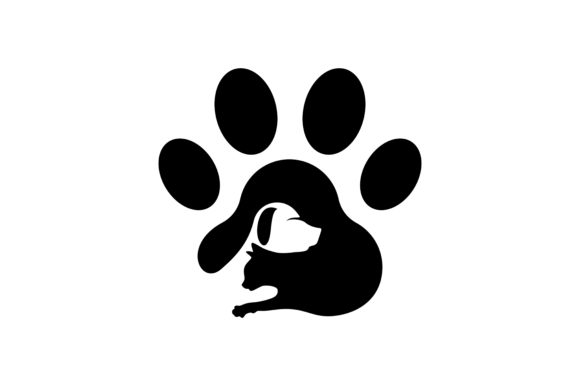 Mẫu thiết kế logo thú cưng sáng tạo độc đáo
