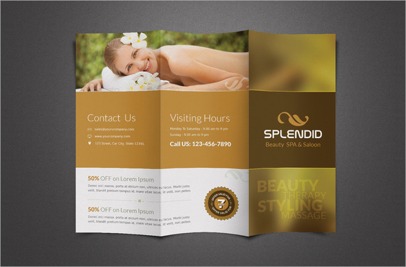 Thiết kế brochure spa mang đến nhiều lợi ích cho doanh nghiệp