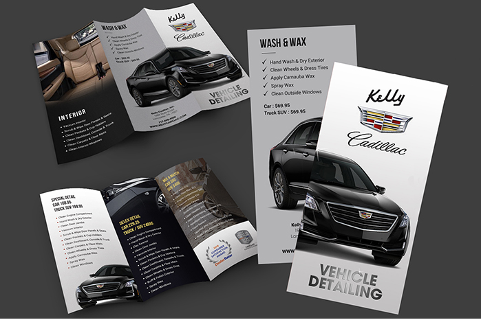 Thiết kế brochure ô tô