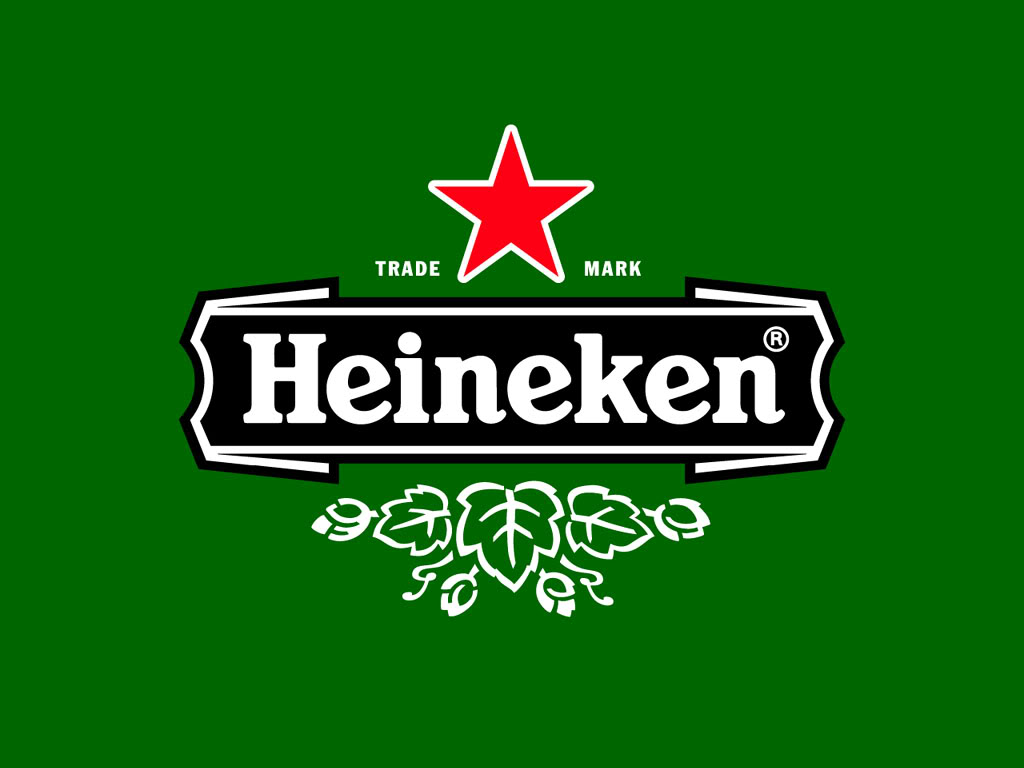 Mẫu thiết kế logo bia Heineken