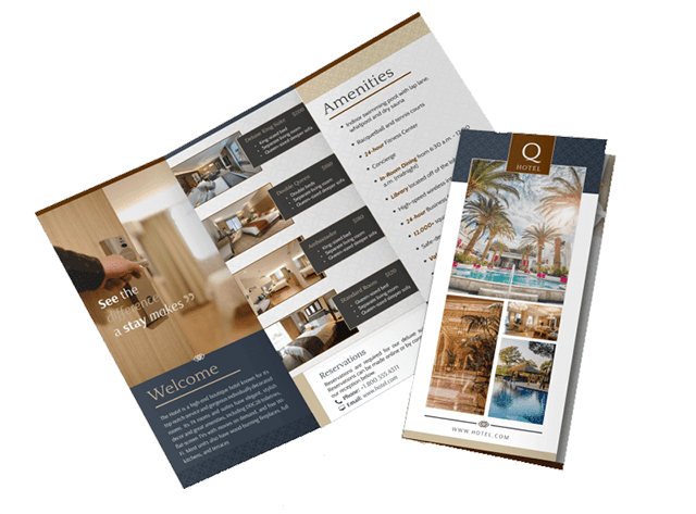 Thiết kế brochure khách sạn có ý nghĩa quan trọng đối với doanh nghiệp