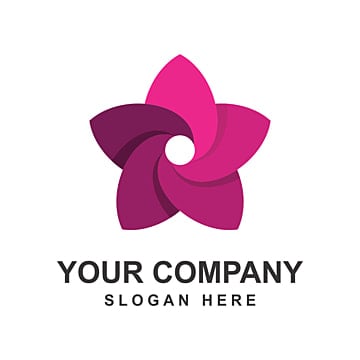 pngtree flower pink logo image 360056